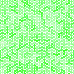 Green vector pattern puzzle. Maze. Design element. Several shades of green.