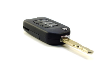 car key remote isolated on white background