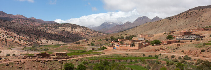 Vue sur l'Atlas Marocain