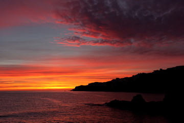 Lever de soleil sur la Côte Vemeille