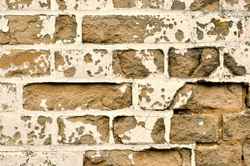 Ancient Brick Wall. Old Brick Wall Texture