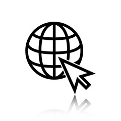 web icon stock vector illustration flat design