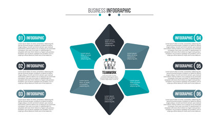 Creative concept for infographic.