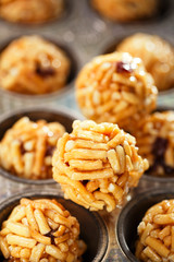 Chak-chak traditional asian sweet dessert