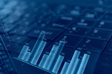 ビジネスイメージ　グラフ