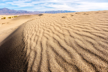 Fototapeta na wymiar Death Valley National Park, Mesquite dunes