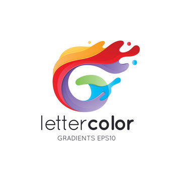 Colorful Letter G Logo Template