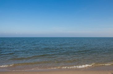 Fototapeta na wymiar cha-am beach