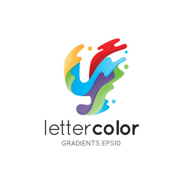 Colorful Letter Y Logo Template