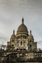 Fototapeta na wymiar Montmatre Sacre-Coeur in Paris, France