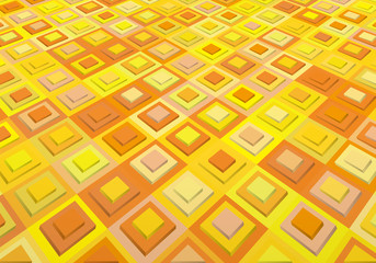 配色　デザイン　立体