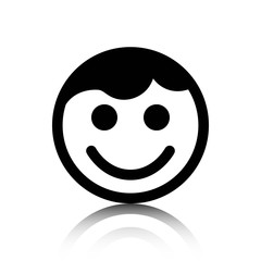 Obraz premium waiter icon stock vector illustration flat design