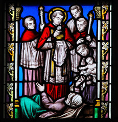 Stained Glass - Saint Carolus
