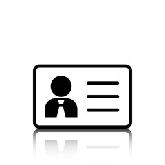 id icon stock vector illustration flat design