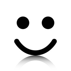 Smile icon stock vector illustration flat design