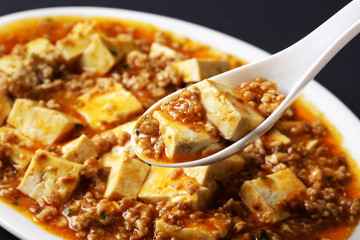 麻婆豆腐　Mapo doufu © Nishihama