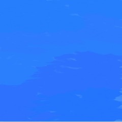 Abstract background of the sea of ​​blue flowers flowing paint of light and dark spots of the wave throughout the drawing