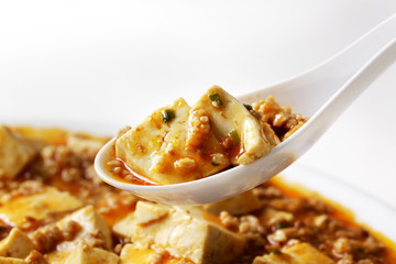 麻婆豆腐　Mapo doufu