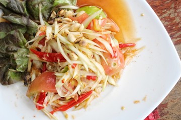 Papaya salad