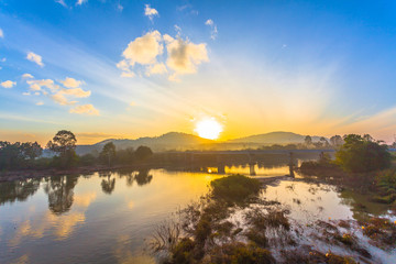 light through the bridge