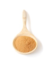 Cinnamon powder isolated