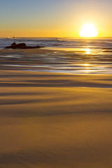 Sunrise at Baggies Beach, Warner Beach, Durban, South Africa