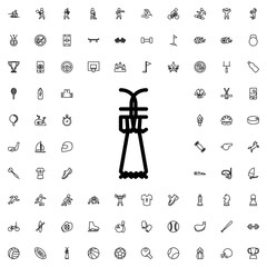 Shuttlecock icon illustration