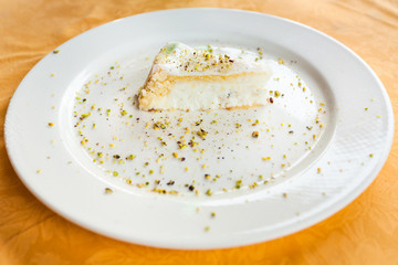 local sicilian sweet cake cassata