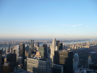 Obraz premium New York Citry view from Rockefeller Center