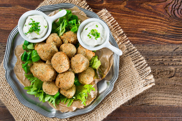 Hummus - Falafel - Produkte aus Kichererbsen
