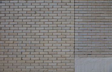 White brick wall