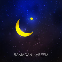 Fototapeta na wymiar Ramadan greetings background