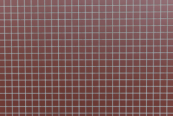 Square reddish tiles