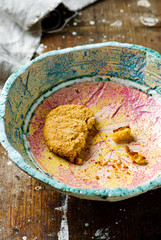pumpkin cheesecake cookies.style rustic