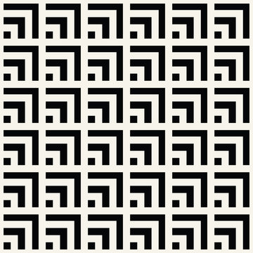 geometric square tile minimal graphic vector pattern