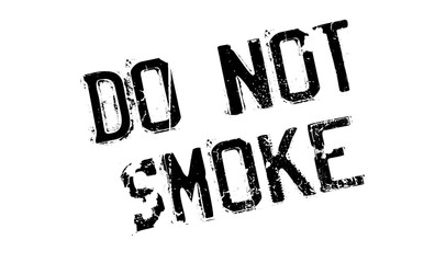 Do Not Smoke rubber stamp. Grunge design with dust scratches. Effects can be easily removed for a clean, crisp look. Color is easily changed.
