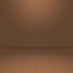 Illustrations wooden interior room, texture background
