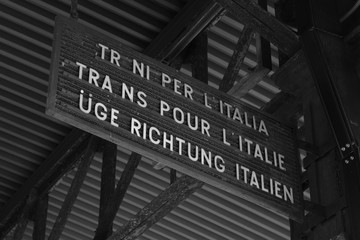 Fototapeta premium Markttag in Domodossola, Italien