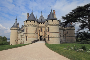 Fototapeta na wymiar Castle Chaumont-sur-Loire, France