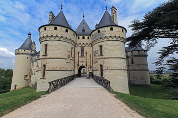 Fototapeta na wymiar Castle Chaumont-sur-Loire, France