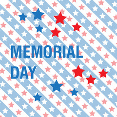 Fototapeta premium Memorial Day background