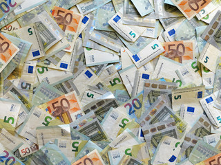 hintergrund aus banknoten zum thema geld und finanzen