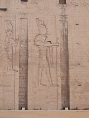Eindrücke von einer Nilkreuzfahrt in Ägypten. Edfu Tempel
