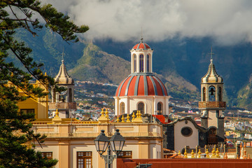 The town of La Orotava, Tenerife