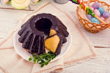 polish schokolade babka