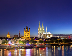 Cologne Cathedral River Rhine