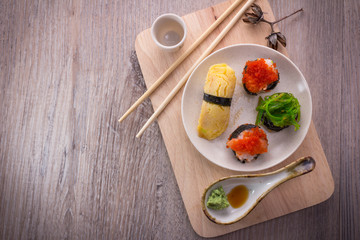 japanese sushi set