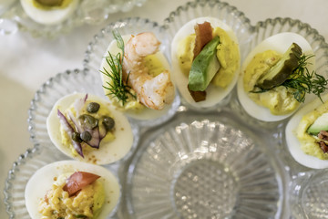 decorated deviled eggs