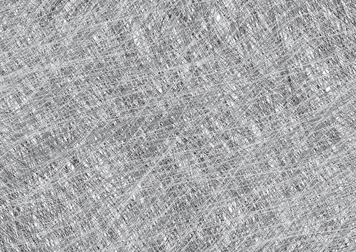 Fadentextur in weiss-grau
