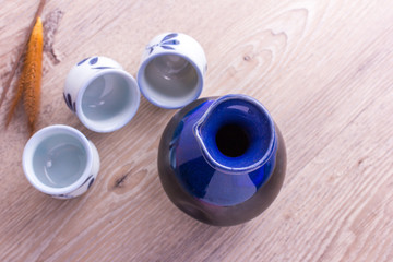 Japanese Sake drinking set